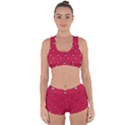 Zodiac Bat Pink Red Racerback Boyleg Bikini Set View1