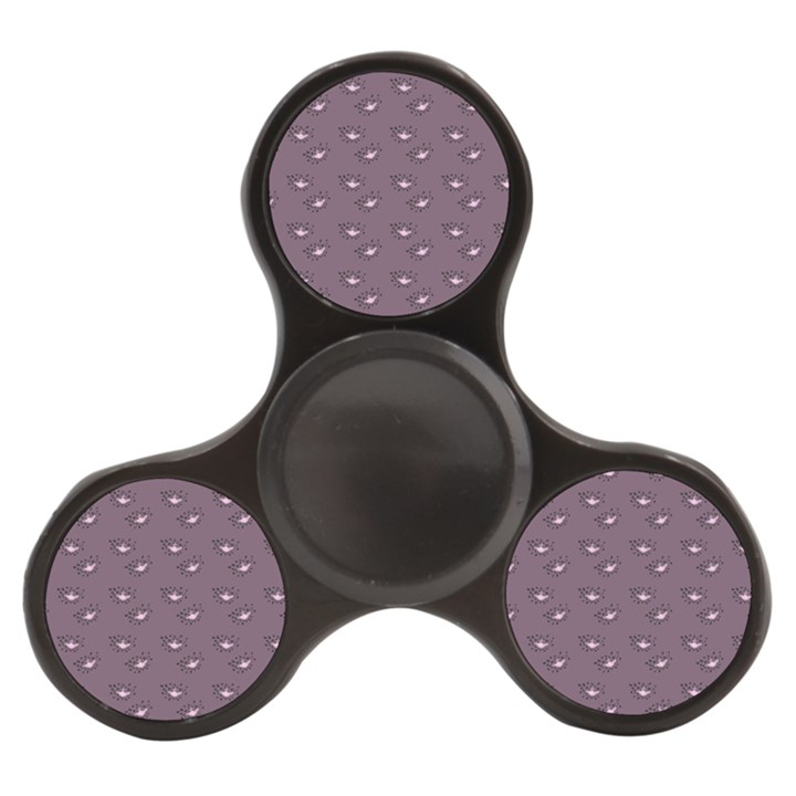 Zodiac Bat Pink Grey Finger Spinner