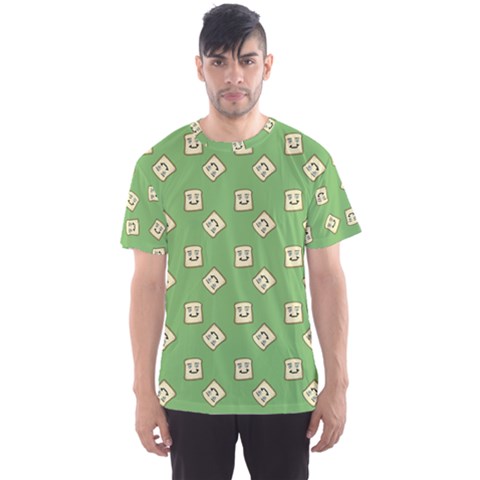 Happy Toast Green Men s Sports Mesh Tee by snowwhitegirl