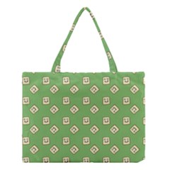 Happy Toast Green Medium Tote Bag by snowwhitegirl