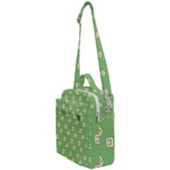 Happy Toast Green Crossbody Day Bag by snowwhitegirl