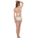 Happy Toast White Cross Front Halter Bikini Set View2