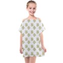 Happy Toast White Kids  One Piece Chiffon Dress View1