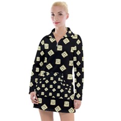 Happy Toast Black Women s Long Sleeve Casual Dress