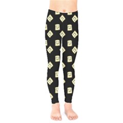 Happy Toast Black Kids  Legging