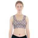 Happy Toast Grey Sports Bra With Pocket View1