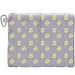 Happy Toast Grey Canvas Cosmetic Bag (xxxl) by snowwhitegirl