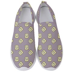 Happy Toast Grey Men s Slip On Sneakers