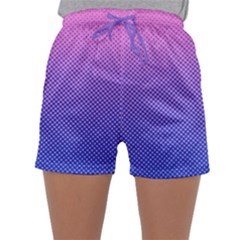 Dot Background Pattern Halftone Sleepwear Shorts by Bajindul