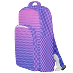 Dot Background Pattern Halftone Double Compartment Backpack by Bajindul