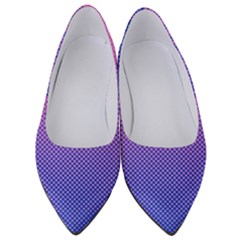 Dot Background Pattern Halftone Women s Low Heels by Bajindul