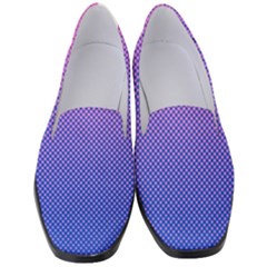 Dot Background Pattern Halftone Women s Classic Loafer Heels by Bajindul