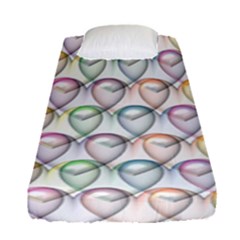 Valentine Hearts Fitted Sheet (single Size)