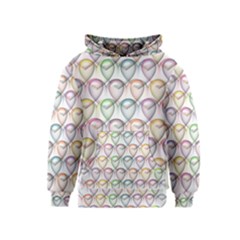 Valentine Hearts Kids  Pullover Hoodie