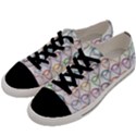 Valentine Hearts Men s Low Top Canvas Sneakers View2