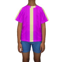 Colors And More Wonderful Colors Kids  Short Sleeve Swimwear by pepitasart