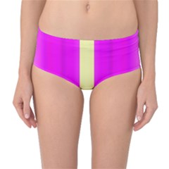 Colors And More Wonderful Colors Mid-waist Bikini Bottoms by pepitasart