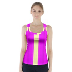 Colors And More Wonderful Colors Racer Back Sports Top by pepitasart