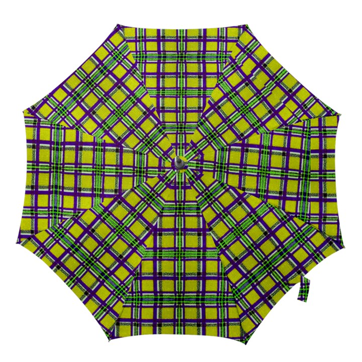 Plaid 3 Hook Handle Umbrellas (Medium)