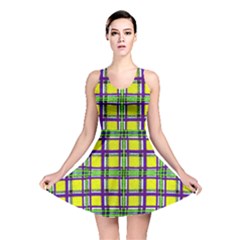 Plaid 3 Reversible Skater Dress