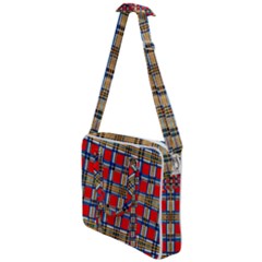 Plaid 4 Cross Body Office Bag