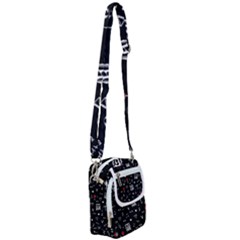 Party Pattern Shoulder Strap Belt Bag