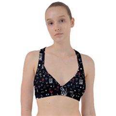 Party Pattern Sweetheart Sports Bra