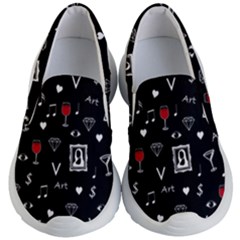 Party Pattern Kids  Lightweight Slip Ons