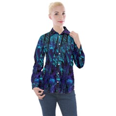 Who Broke The 80s Women s Long Sleeve Pocket Shirt