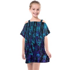 Who Broke The 80s Kids  One Piece Chiffon Dress