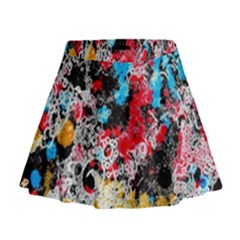 Paint Me Down 4 Mini Flare Skirt by impacteesstreetwearsix