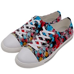 Paint Me Down 4 Women s Low Top Canvas Sneakers by impacteesstreetwearsix