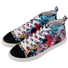 Paint Me Down 4 Men s Mid-top Canvas Sneakers