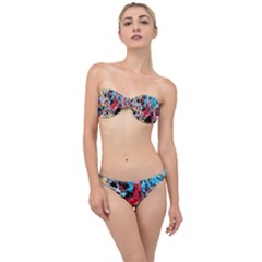 Paint Me Down 4 Classic Bandeau Bikini Set