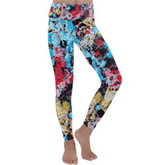 Paint Me Down 4 Kids  Lightweight Velour Classic Yoga Leggings by impacteesstreetwearsix