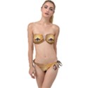 Abstract Decorative Design, Mandala Twist Bandeau Bikini Set View1