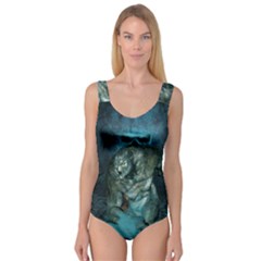 Aweome Troll With Skulls In The Night Princess Tank Leotard  by FantasyWorld7