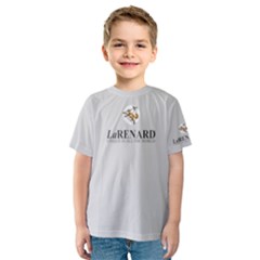 Grey & White - LaRenard Sportswear - by LaRenard Studios Kids  Sport Mesh Tee