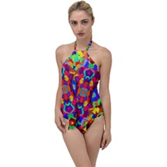 Ml 218 Go With The Flow One Piece Swimsuit by ArtworkByPatrick