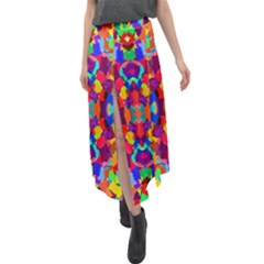 Ml 218 Velour Split Maxi Skirt by ArtworkByPatrick