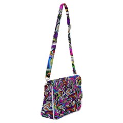 Ml 191 Shoulder Bag With Back Zipper by ArtworkByPatrick