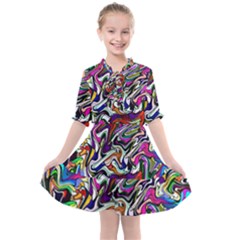 Ml 191 Kids  All Frills Chiffon Dress