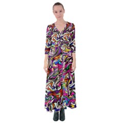 Ml 191 Button Up Maxi Dress