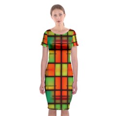 Ml 192 Classic Short Sleeve Midi Dress by ArtworkByPatrick