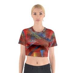 Electric Guitar Cotton Crop Top by WILLBIRDWELL