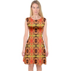 Ml 193 Capsleeve Midi Dress by ArtworkByPatrick