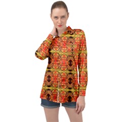 Ml 193 Long Sleeve Satin Shirt