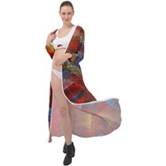 Electric Guitar Maxi Chiffon Beach Wrap