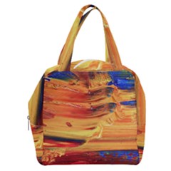 Rainbow Waves Boxy Hand Bag