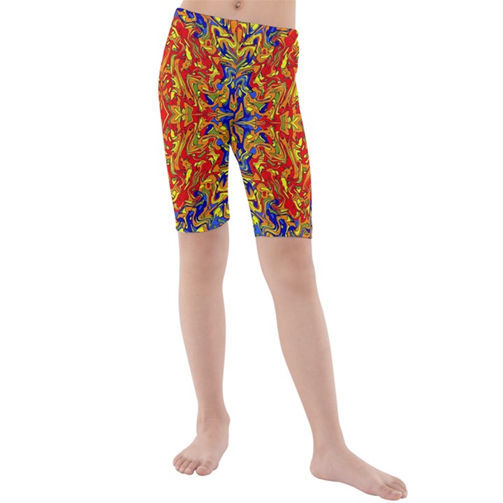 Ml 196 Kids  Mid Length Swim Shorts